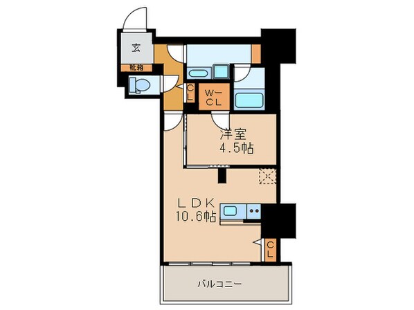 プレミアムコート葵の物件間取画像